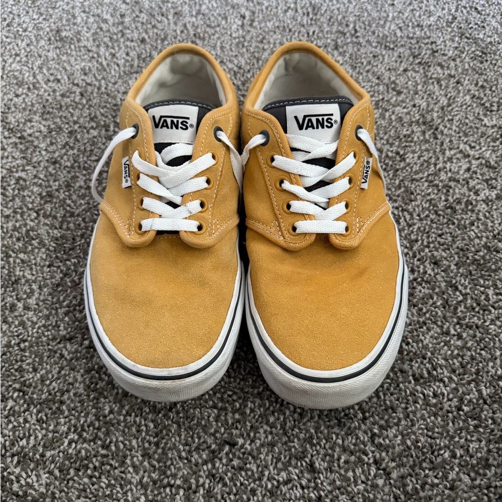 Yellow Vans Canvas Sneakers